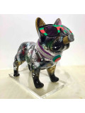 Patrick Cornée, My French Bulldog is happy, sculpture - Artalistic online contemporary art buying and selling gallery