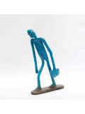 Didier Fournier, L'homme qui va au bureau, sculpture - Artalistic online contemporary art buying and selling gallery