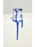 Yannick Bouillault, Le vieux pot de peinture bleu, sculpture - Artalistic online contemporary art buying and selling gallery