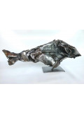 Martinez, poisson oxygéné, sculpture - Artalistic online contemporary art buying and selling gallery
