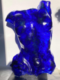 Jean-Luc Céléreau de Clercq, Buste de femme bleu, Sculpture - Artalistic online contemporary art buying and selling gallery