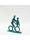 Didier Fournier, Cycliste, sculpture - Artalistic online contemporary art buying and selling gallery