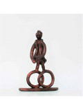 Didier Fournier, cycliste, sculpture - Artalistic online contemporary art buying and selling gallery
