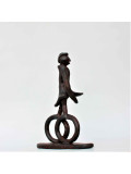 Didier Fournier, cycliste, sculpture - Galerie de vente et d’achat d’art contemporain en ligne Artalistic