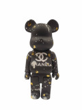 Vili, Bearbrick chanel black, sculpture - Artalistic online contemporary art buying and selling gallery