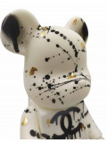 Vili, Bearbrick Chanel white, sculpture - Artalistic online contemporary art buying and selling gallery