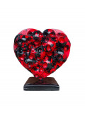 VL, Heart skull, sculpture - Artalistic online contemporary art buying and selling gallery