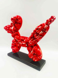 VL, Koonsskull rouge, sculpture - Artalistic online contemporary art buying and selling gallery