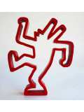 Spyddy, Chien dance Haring, sculpture - Artalistic online contemporary art buying and selling gallery