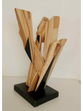 A+D Art, Cunei di frassino, sculpture - Artalistic online contemporary art buying and selling gallery