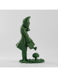 Aspencrow, Toy soldier girl green, sculpture - Artalistic online contemporary art buying and selling gallery
