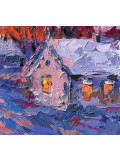 Oxypoint, Blazing horizon, painting - Artalistic online contemporary art buying and selling gallery