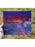 Oxypoint, Blazing horizon, painting - Artalistic online contemporary art buying and selling gallery