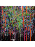 Âme Sauvage, L'arbre vert, painting - Artalistic online contemporary art buying and selling gallery