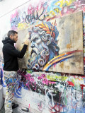 Vincent Bardou, Zeus Street Art, painting - Artalistic online contemporary art buying and selling gallery