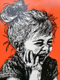 Chroma, L'éclat du rire, painting - Artalistic online contemporary art buying and selling gallery