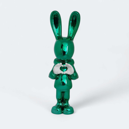 Yolo Heart Green