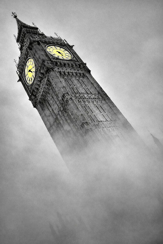 BIG BEN IN FOG 1