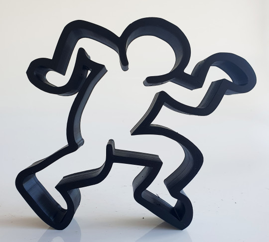 Egyptian BOY noir HARING