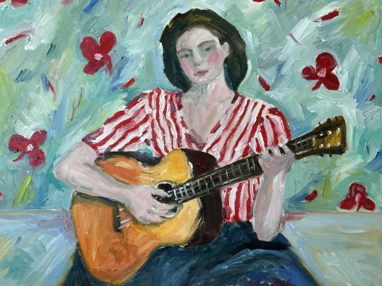 Woman with a Guitar