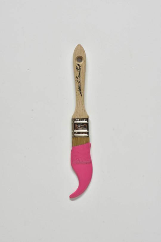 La brosse plate rose