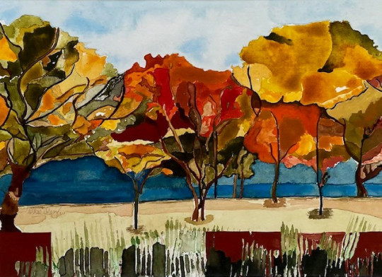 Autumn in  Vevey - A little  Something