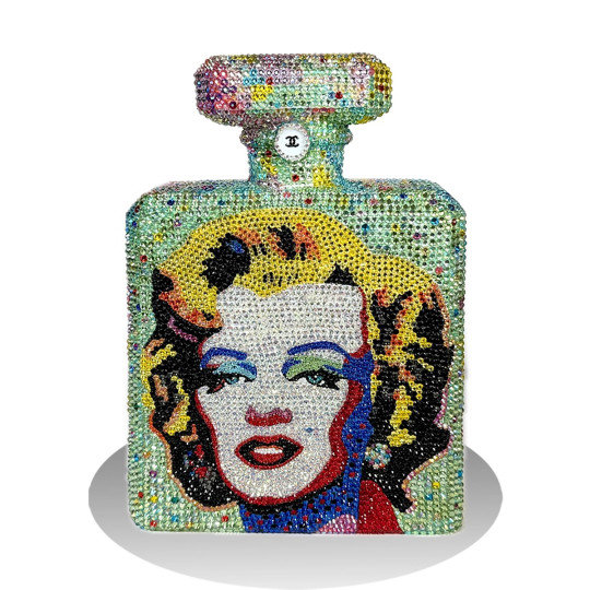 Chanel Marilyn Charm - Original Swarovski Sculpture