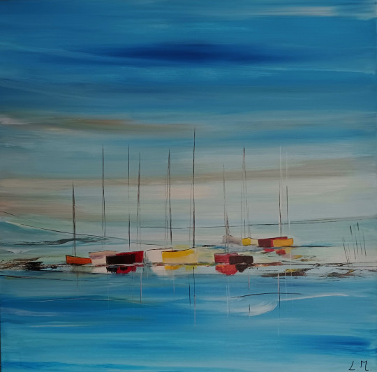 Dans les bleus de mer