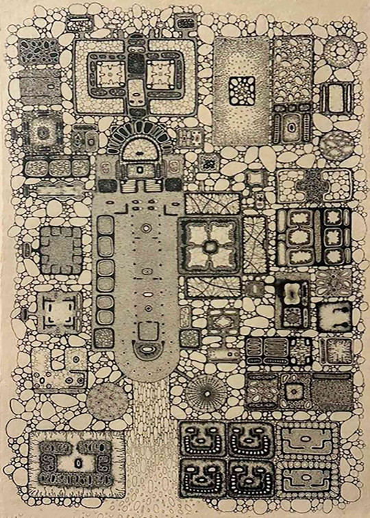 Plan cellulaire de l’abbaye de ST Gall