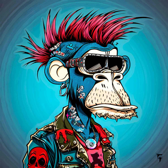 SINGE PUNK: L'ÉPOPÉE NFT DE PETER BAGGE