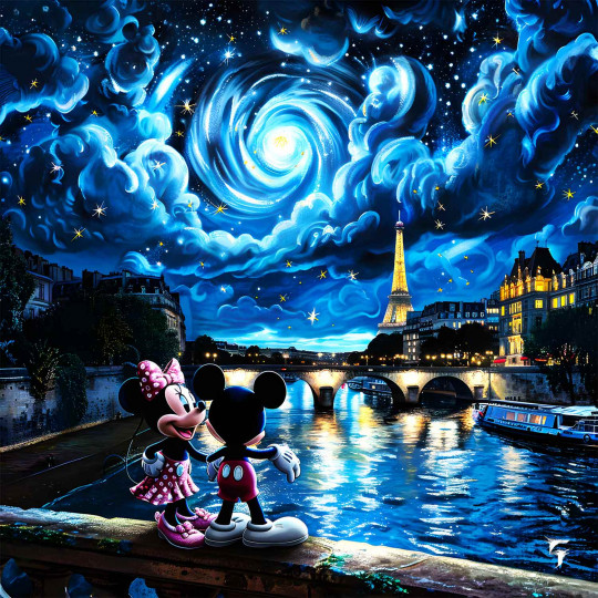 L'Amour à Paris : Mickey et Minnie sous les Étoiles