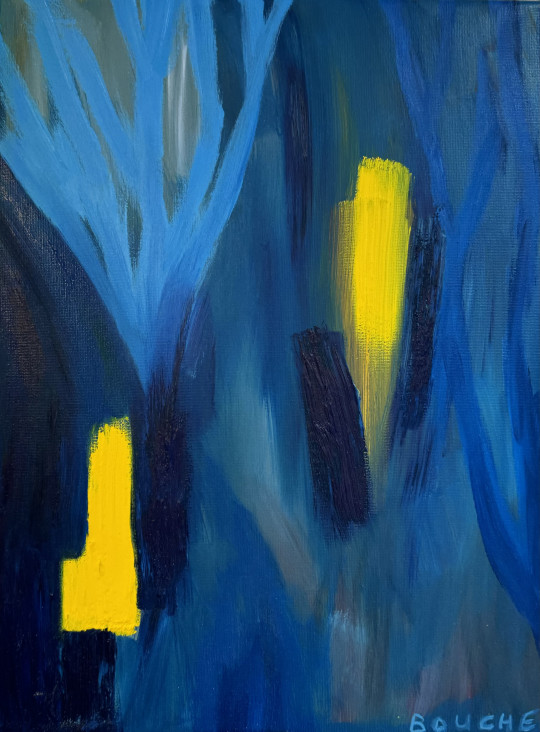 Forêt bleue