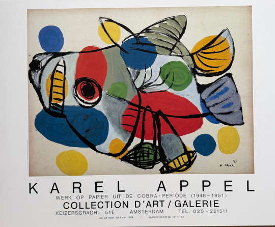 Het Zonnedier, 1951, copyright  Karel Appel 1984 c/o Beeldrecht Amsterdam....Printed in Holland /no.47