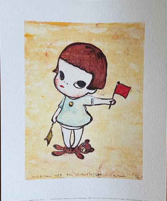 Mädchen Mit Den Winkerflaggen