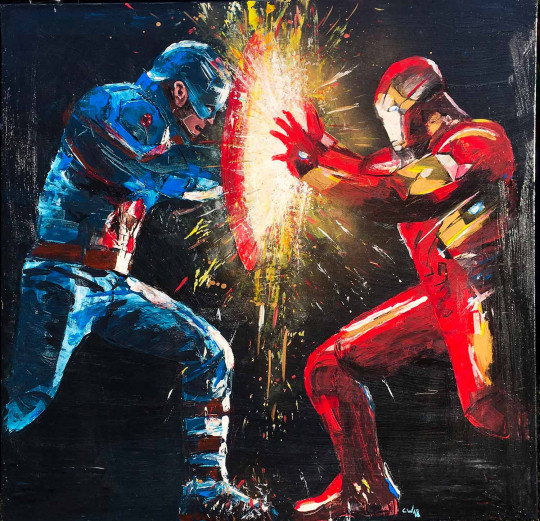 Captain America Vs Iron Man