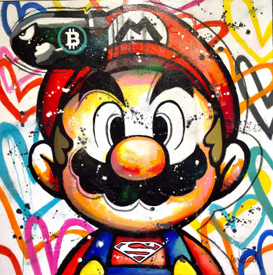 Mario loves Bitcoins