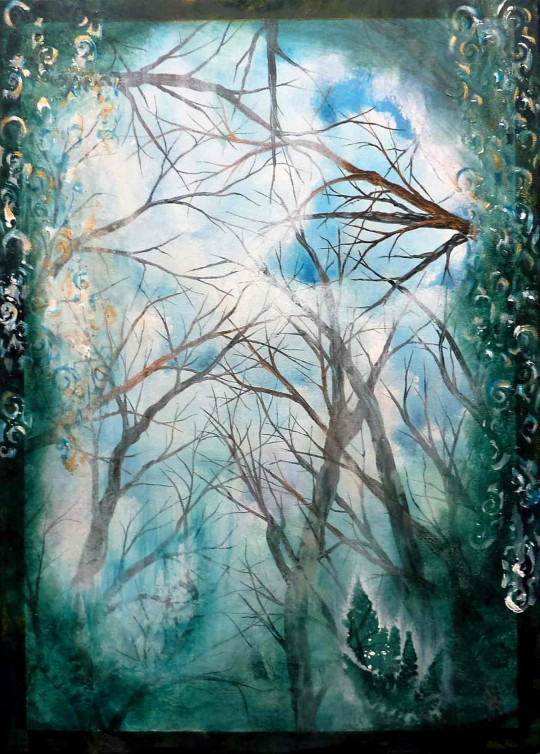 A travers le givre