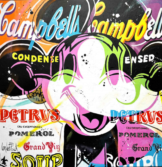 Mickey Mouse is a big fan of Petrus wine