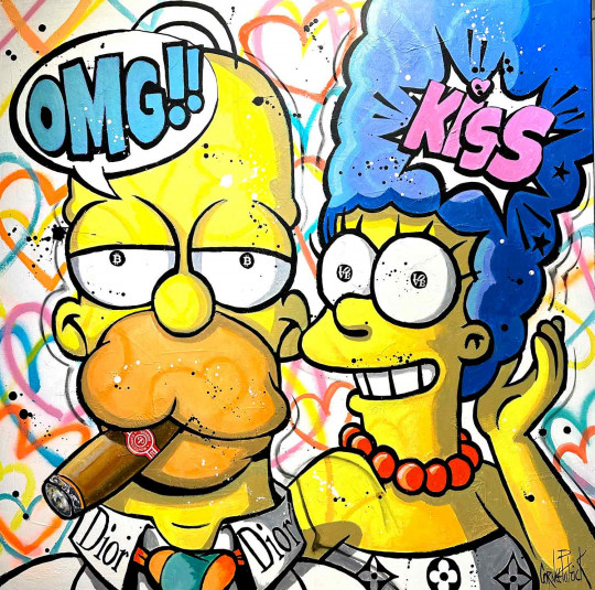 Homer et Marge Simpson, icône pop de la mode