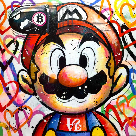 Mario is in LOVE