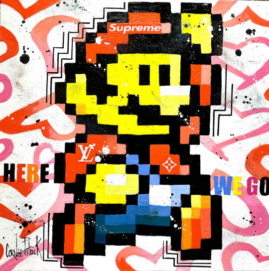 Super Mario Bros pixel, Supreme