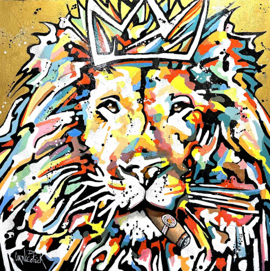 Lion royal, version or