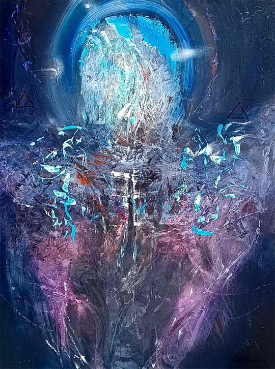 Ange bleu