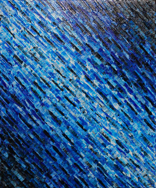 Diagonale bleue