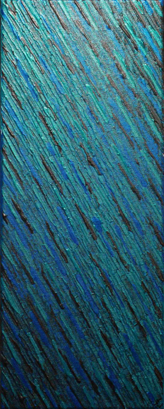 Texture couteau bleue grise iridescente