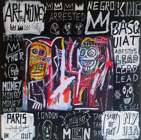 monkeys basquiat