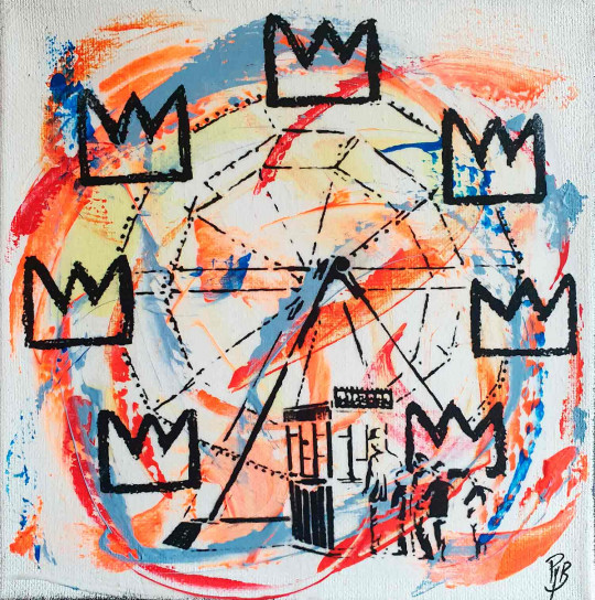 roue Bansky & Basquiat