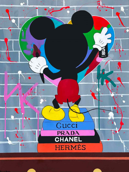 Graffiti Mickey