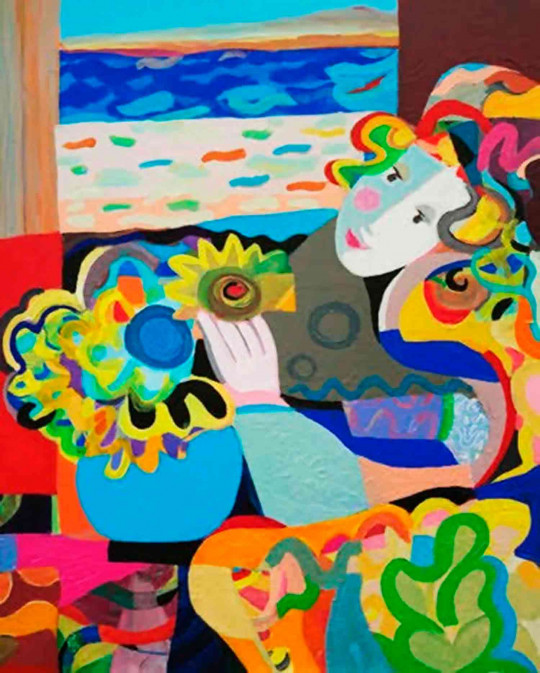 Femme à la fenêtre