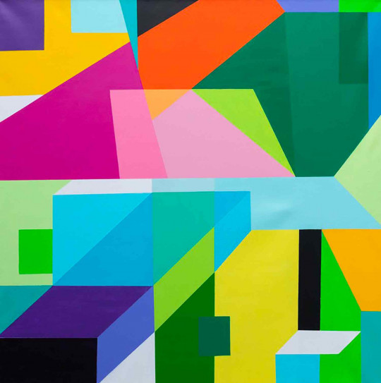 Fragments de Vie 2 - Série abstraction géométrique